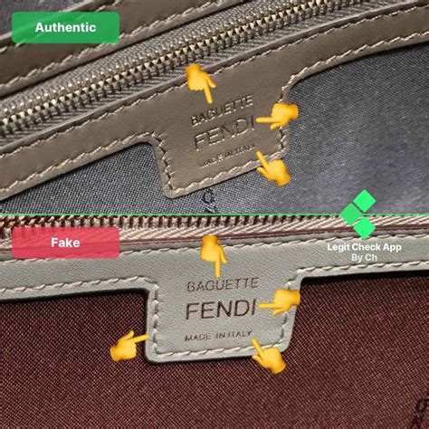 how to tell if a fendi wallet is real|how to check if Fendi bags are real.